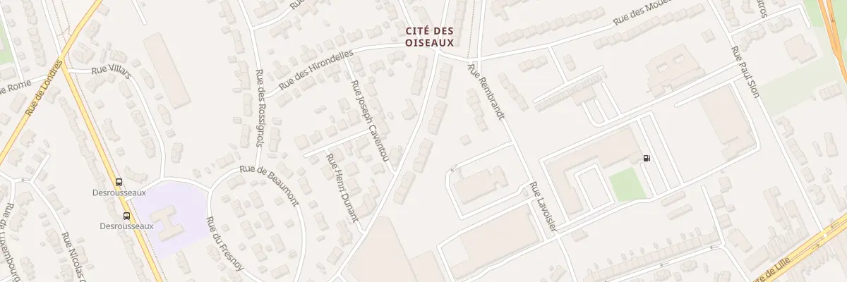 Plan du 56 Rue Hector Laloux à Lens