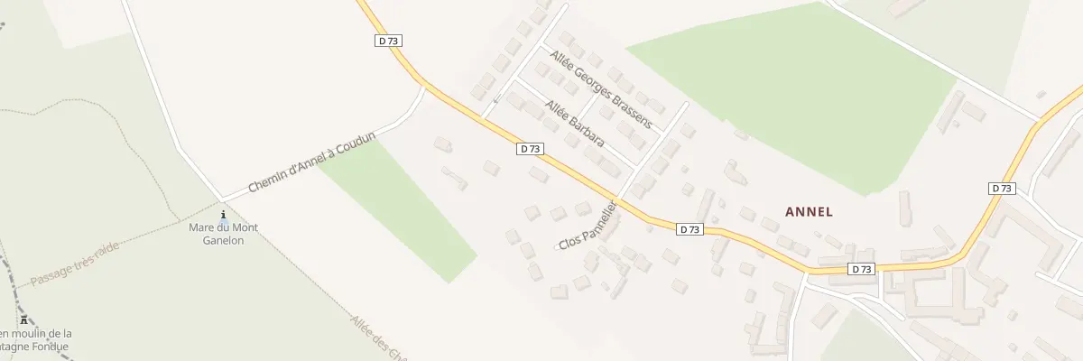 Plan du 1932 Rue Devin de Graville à Longueil-Annel