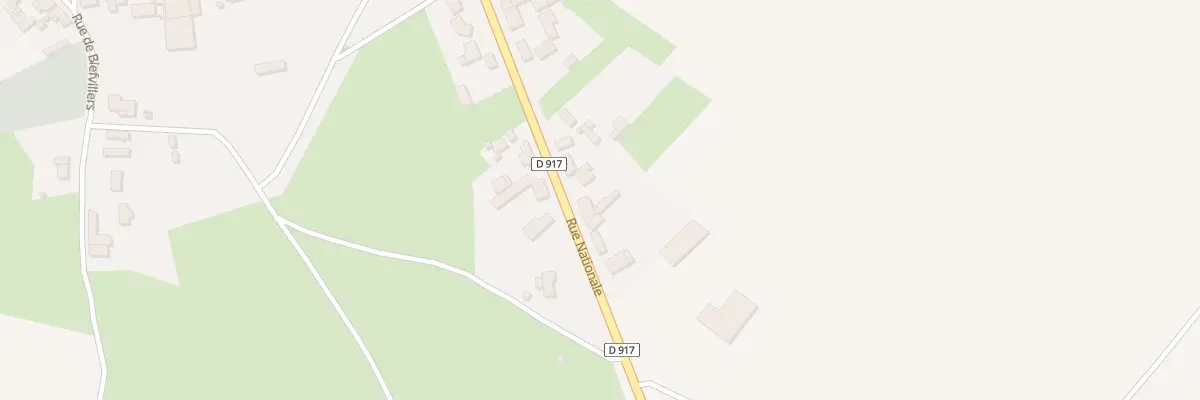 Plan du 4 Rue Nationale à Sapignies