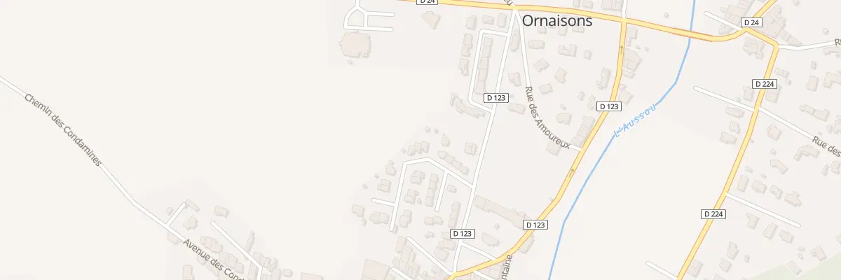 Plan du 2 Cité le Pech à Ornaisons