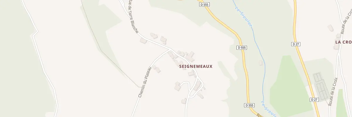 Plan du 5168 Seigne Meaux à Orcival
