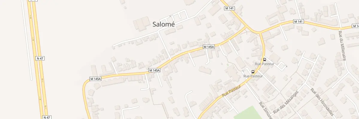 Plan du 9 Rue Victor Hugo à Salomé