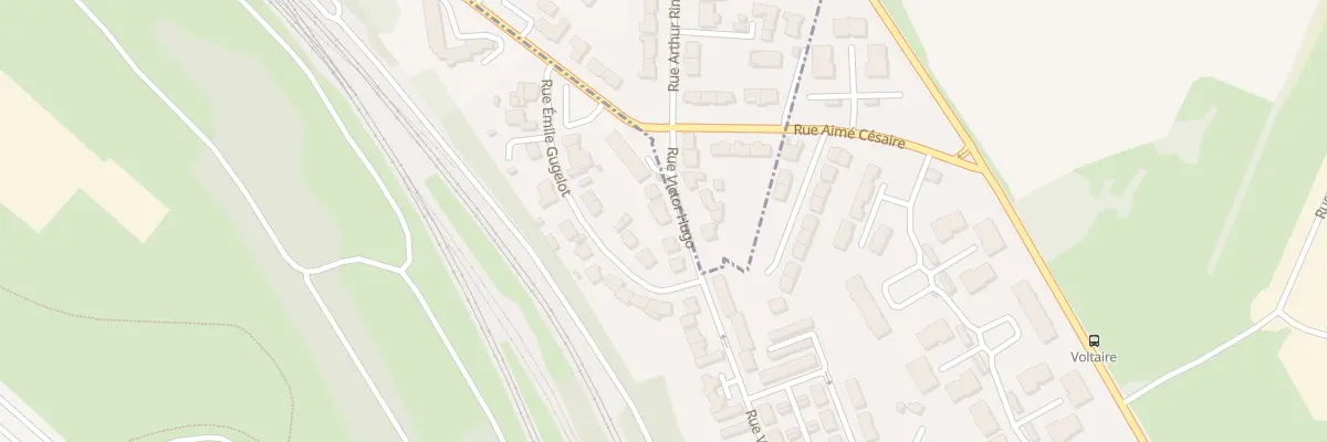 Plan du 89 Rue Victor Hugo à Avion