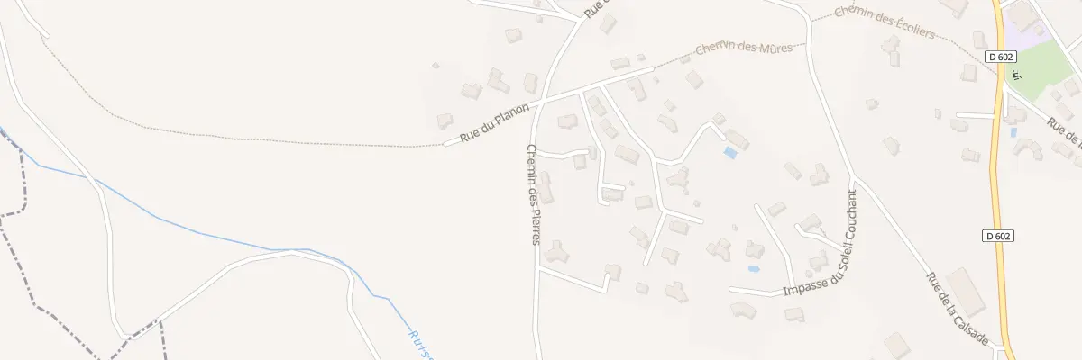 Plan du 5239 Les Clauzels Palmas à Palmas d’Aveyron