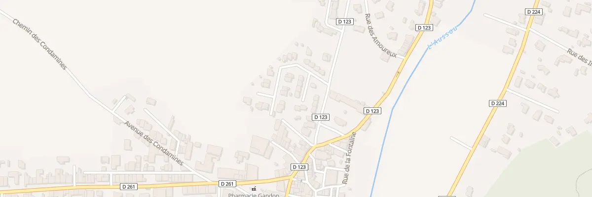 Plan du 11 Cité des Platanes à Ornaisons