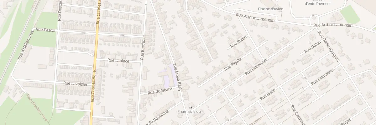 Plan du 35 Rue Emile Basly à Avion