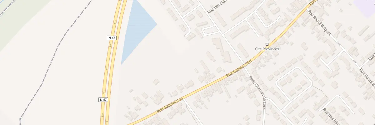 Plan du 248 Rue Gabriel Péri à Wingles