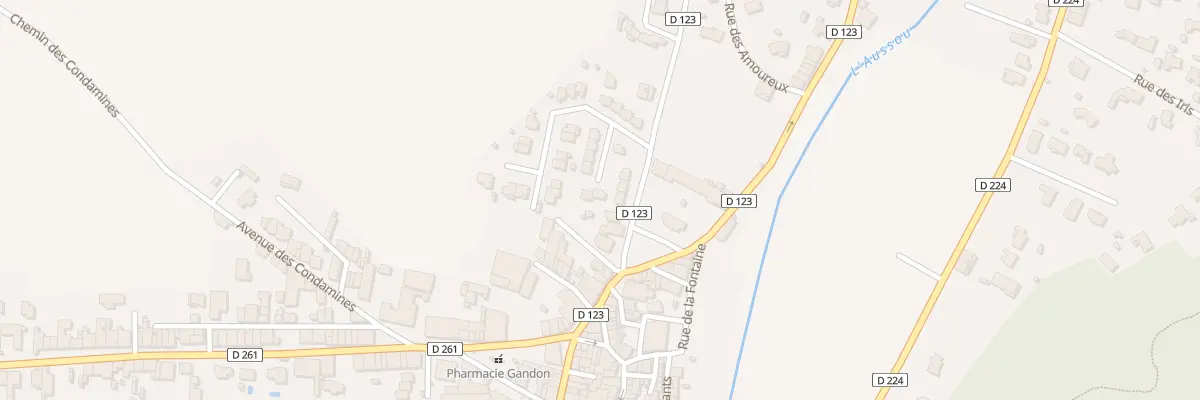 Plan du 9 Cité des Platanes à Ornaisons