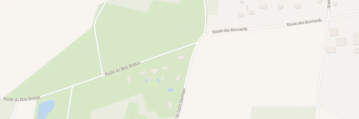 Plan du 28 Rte de St Germain à La Chapelle-Saint-Sépulcre