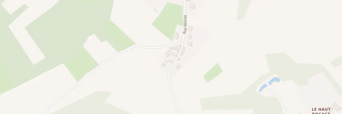 Plan du 11 Rue Moinet à Thiescourt