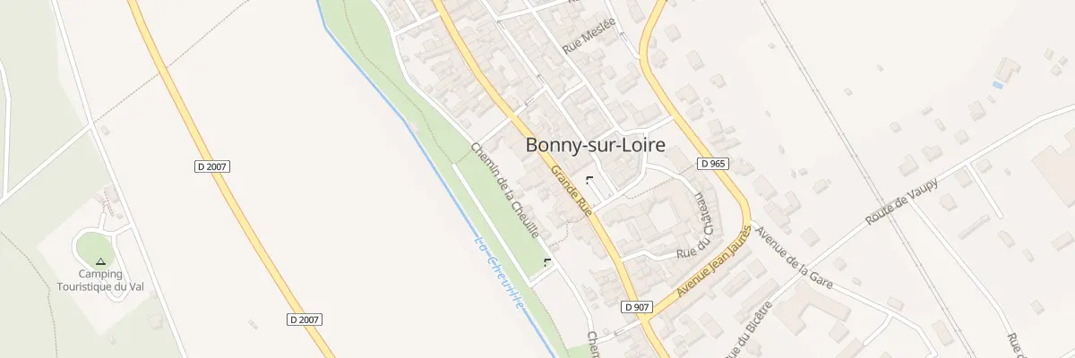 Plan du 41 Gr Grande Rue à Bonny-sur-Loire