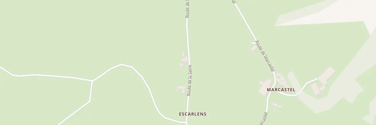 Plan du 5052 Escarlens à Montpeyroux