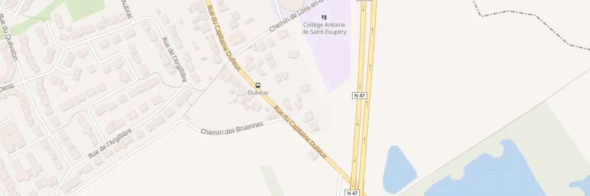 Plan du 60 Rue du Capitaine Dulieux à Douvrin