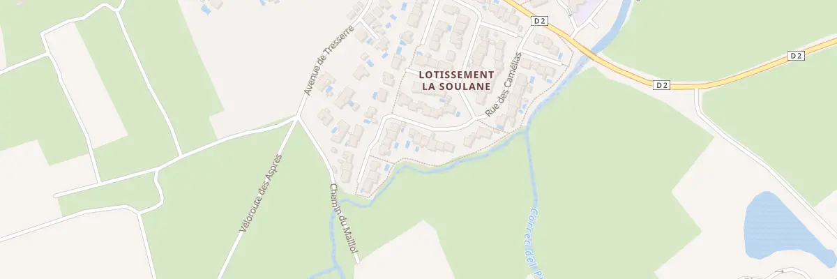 Plan du 23 Rue des Camélias à Villemolaque