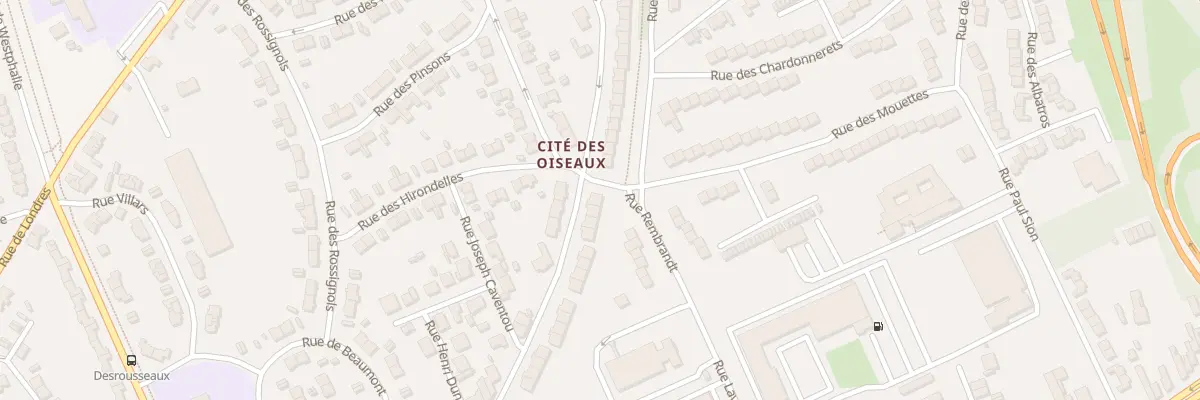 Plan du 72 Rue Hector Laloux à Lens