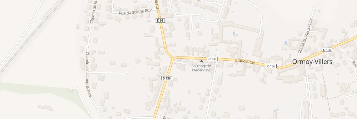 Plan du 2 Rue Louis Nadal à Ormoy-Villers