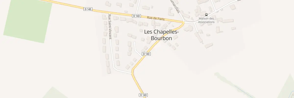 Plan du 2 Rue des Tilleuls aux Chapelles-Bourbon