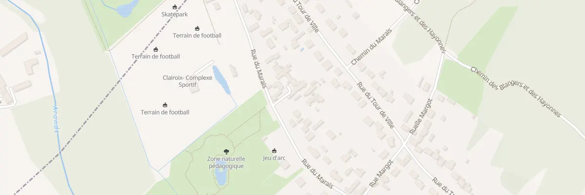Plan du 24 Rue du Marais à Clairoix