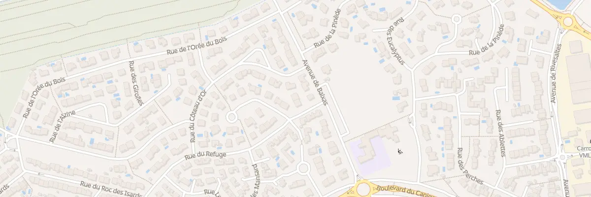 Plan du 59 Rue du Refuge à Saint-Estève
