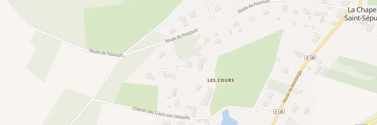 Plan du 344 Rue des Cours à La Chapelle-Saint-Sépulcre