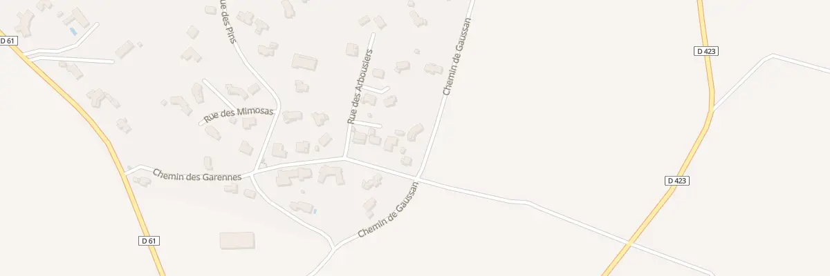 Plan du 9 Che de Gaussan à Saint-André-de-Roquelongue