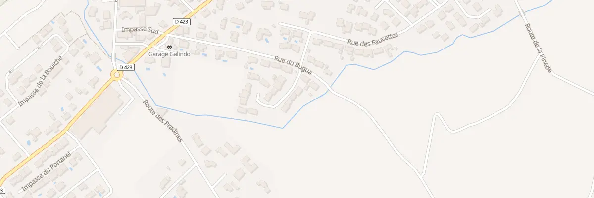 Plan du 3 Imp des Mésanges à Saint-André-de-Roquelongue