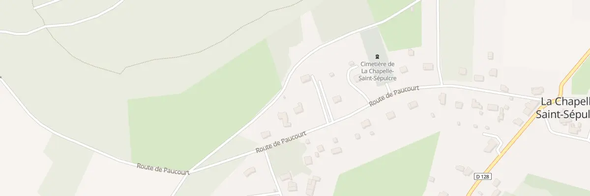 Plan du 410 Rte de Paucourt à La Chapelle-Saint-Sépulcre