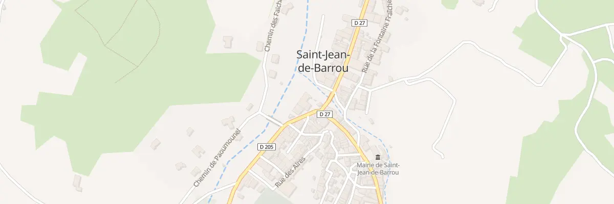 Plan du 3 Av de Barrou à Saint-Jean-de-Barrou
