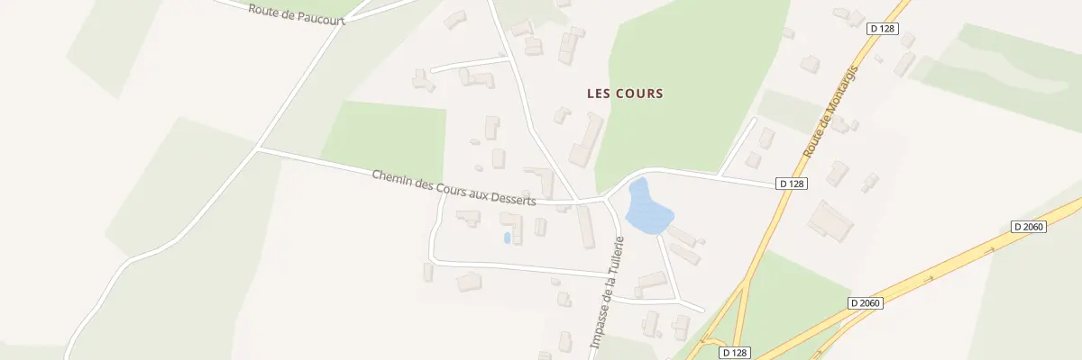 Plan du 209 Rue des Cours à La Chapelle-Saint-Sépulcre