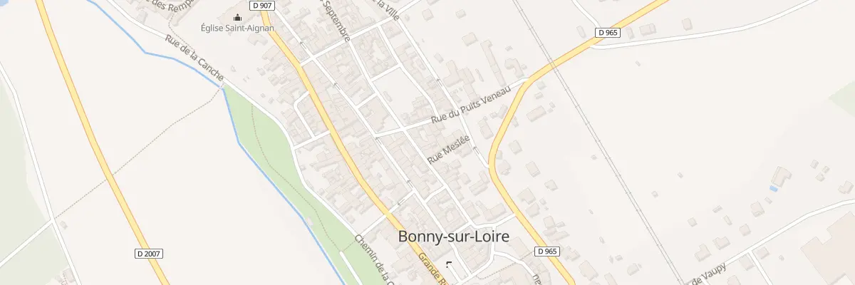 Plan du 24 Rue du Quatre Septembre à Bonny-sur-Loire