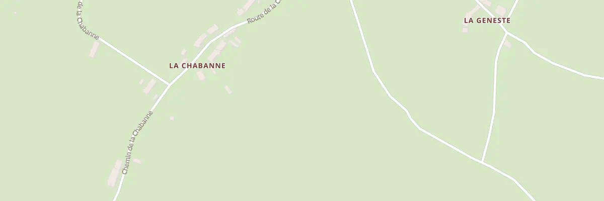 Plan du 9 La Chabanne à Hyds