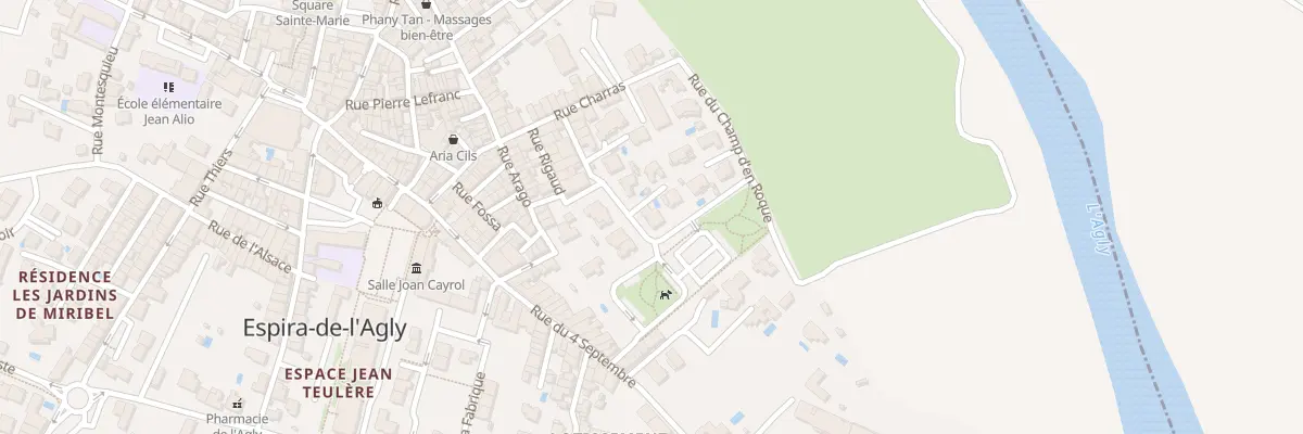 Plan du 12 Rue Hoche à Espira-de-l’Agly