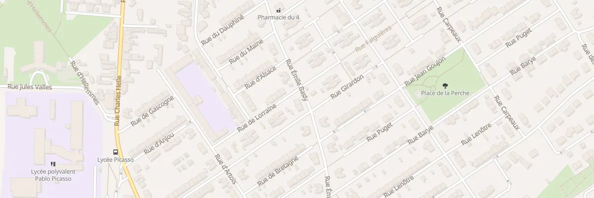 Plan du 34 Rue Emile Basly à Avion