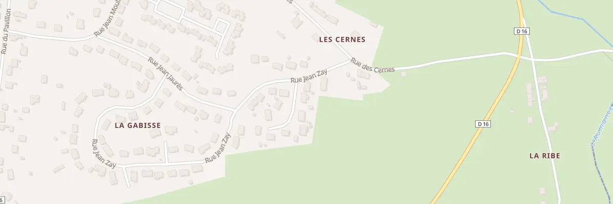 Plan du 58 Rue Jean Zay à Cosne-d’Allier