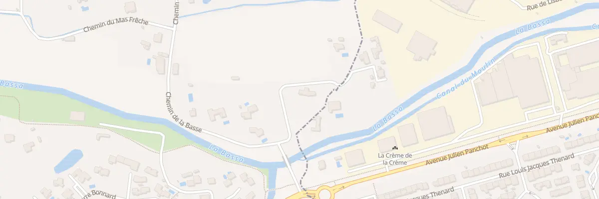 Plan du 4 Che de la Basse à Toulouges