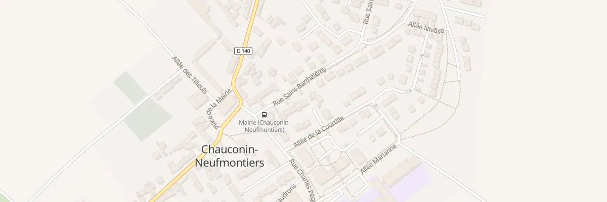 Plan du 12 Rue St Barthelemy à Chauconin-Neufmontiers