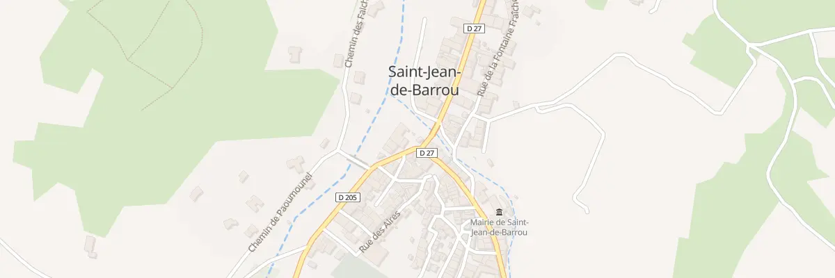 Plan du 1 Av de Barrou à Saint-Jean-de-Barrou