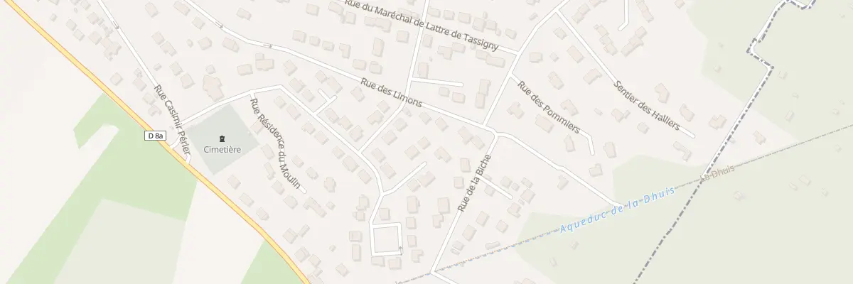 Plan du 8 Pl du 8 Mai 1945 à Condé-Sainte-Libiaire