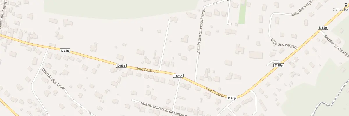 Plan du 181 Rue Pasteur à Condé-Sainte-Libiaire