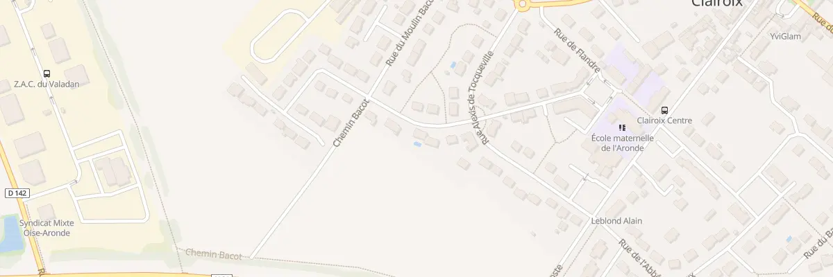 Plan du 21 Rue Joseph P. Pinchon à Clairoix