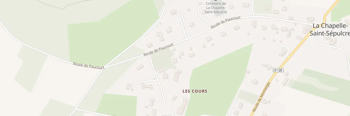 Plan du 425 Rte de Paucourt à La Chapelle-Saint-Sépulcre