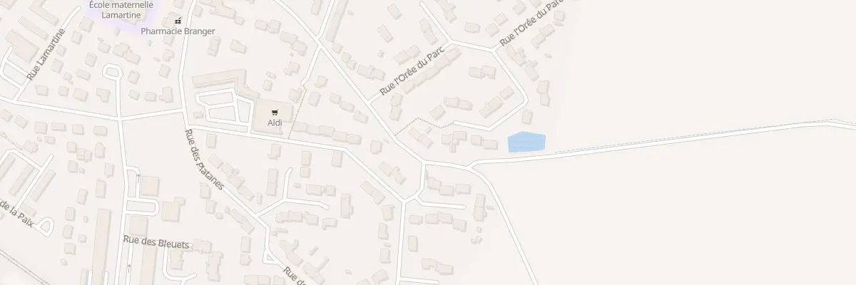 Plan du 29 Rue Emile Zola à Verneuil-l’Étang