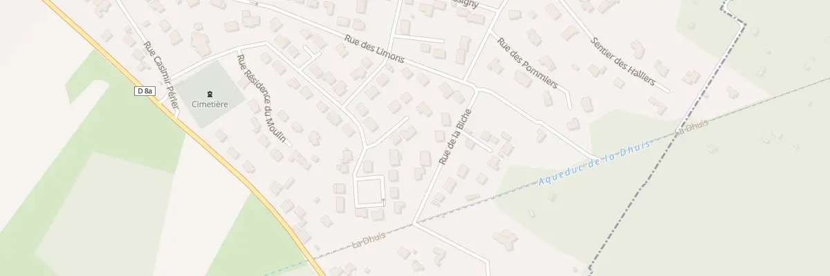 Plan du 4 Pl du 8 Mai 1945 à Condé-Sainte-Libiaire