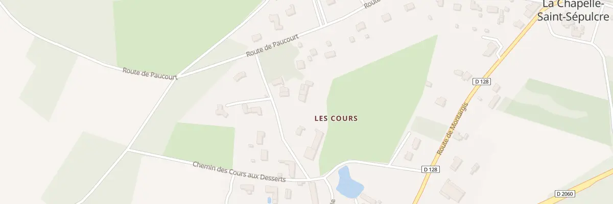 Plan du 336C Rue des Cours à La Chapelle-Saint-Sépulcre