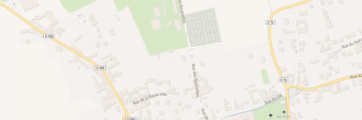 Plan du 9 Rue des Rouinettes à Lassigny