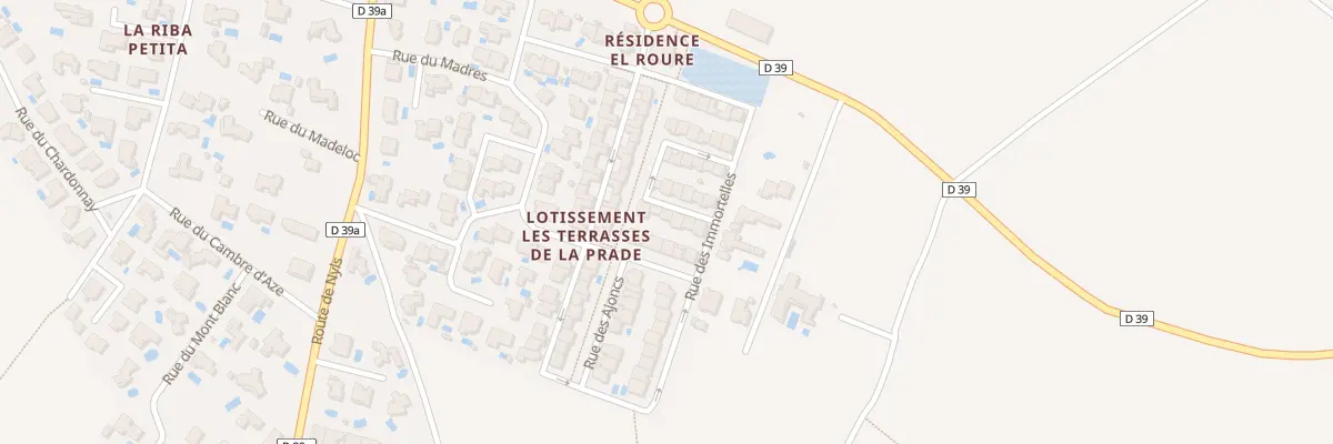Plan du 17 Rue des Bruyéres à Canohès