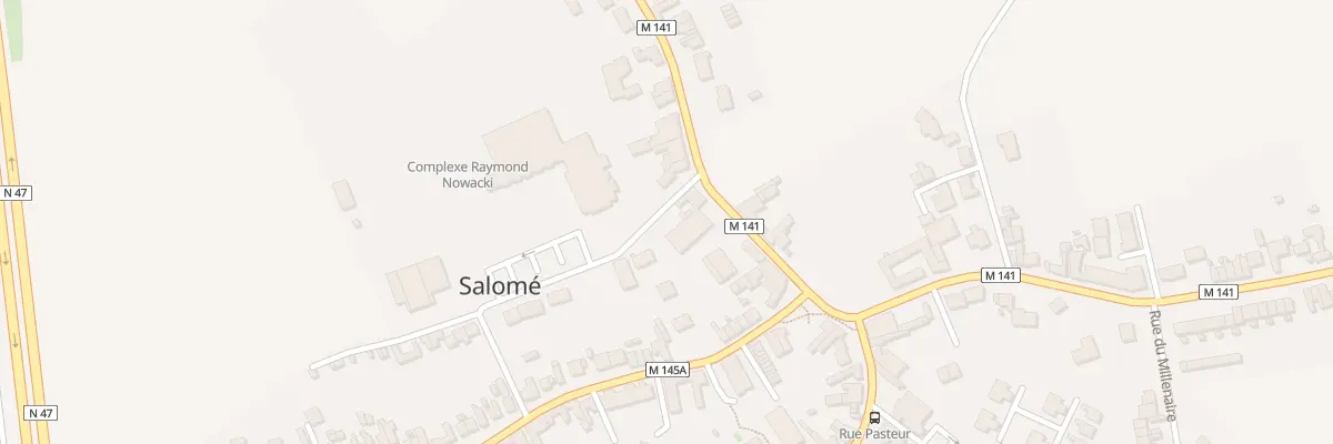 Plan du 5 Rue Jules Ferry à Salomé