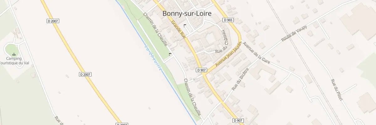Plan du 19 Gr Grande Rue à Bonny-sur-Loire