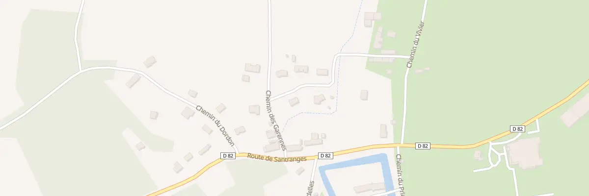 Plan du 2 Che des Garennes à Belleville-sur-Loire