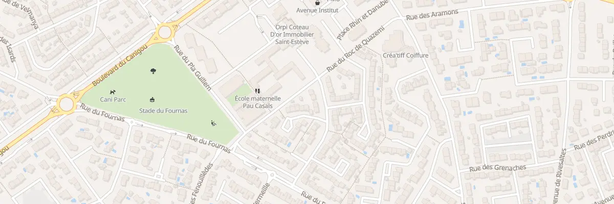 Plan du 23 Rue de Mariailles à Saint-Estève